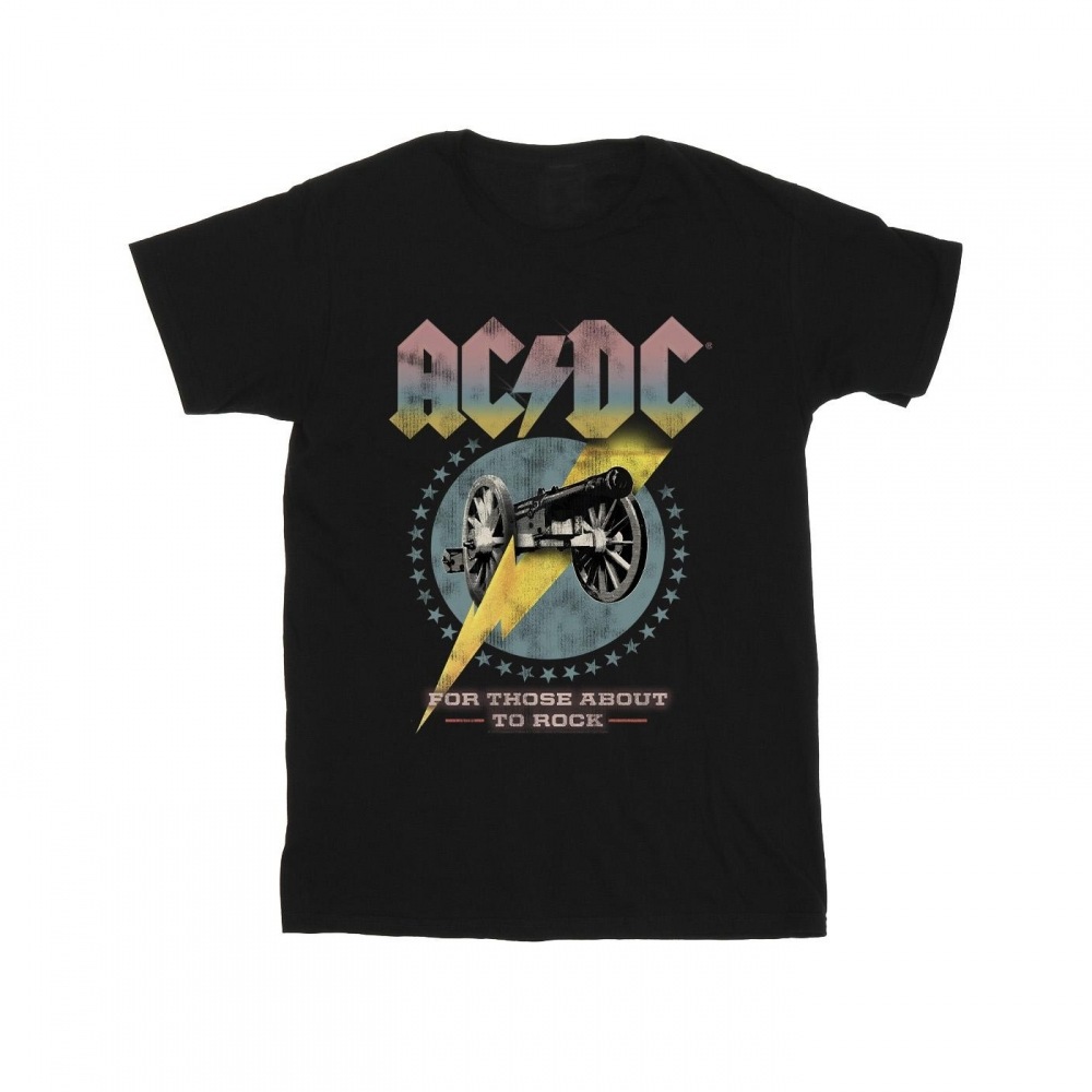 (英国より直送) ACDC メンズフォーザアバウトトゥロックTシャツ