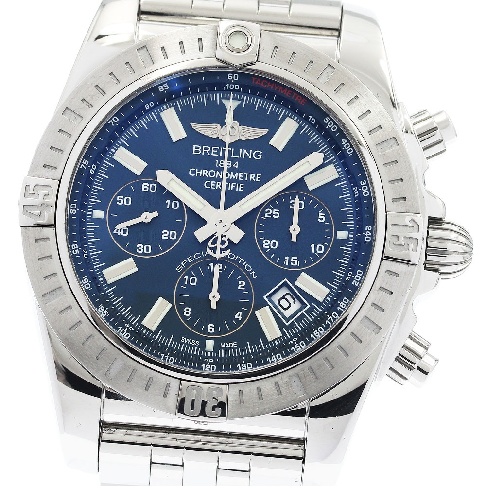 ブライトリング BREITLING AB0115 クロノマット デイト 自動巻き メンズ 良品 _939572【中古】
