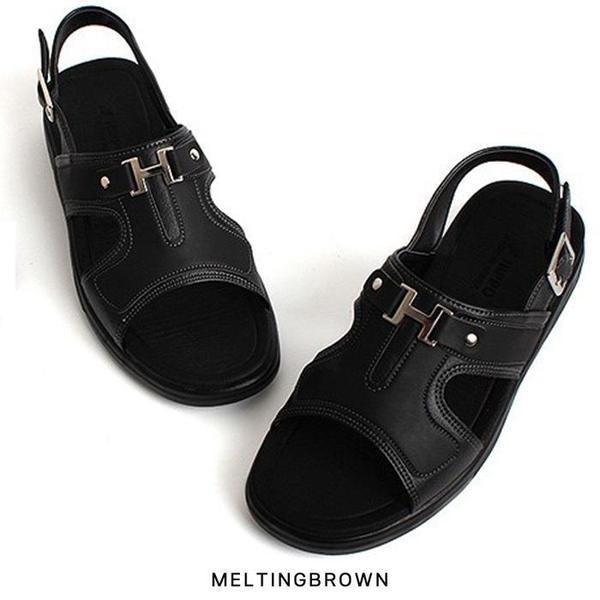 メンズレザーサンダル 夏サンダル 男性サンダル mx22