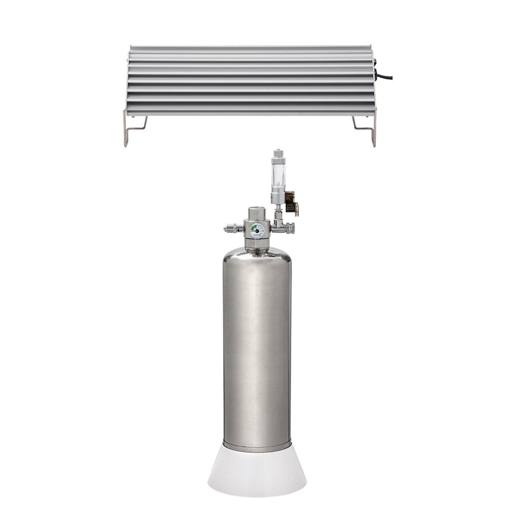 アクロ　ＴＲＩＡＮＧＬＥ　ＬＥＤ　ＧＲＯＷ　Ｐｒｏ　３００＋化学反応式ＣＯ２ジェネレーターセット　クエン酸重曹付属　ＣＲＣ10―17―10―10―00