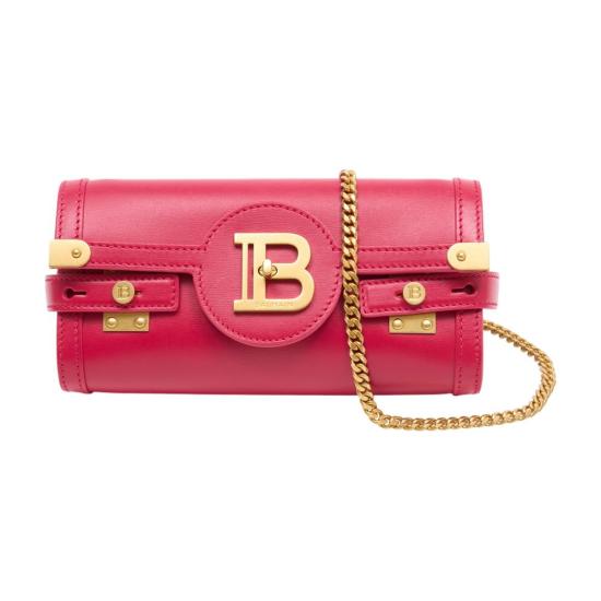 BALMAIN Women Messenger Bags GN1LE596LSLX 4CJ pink