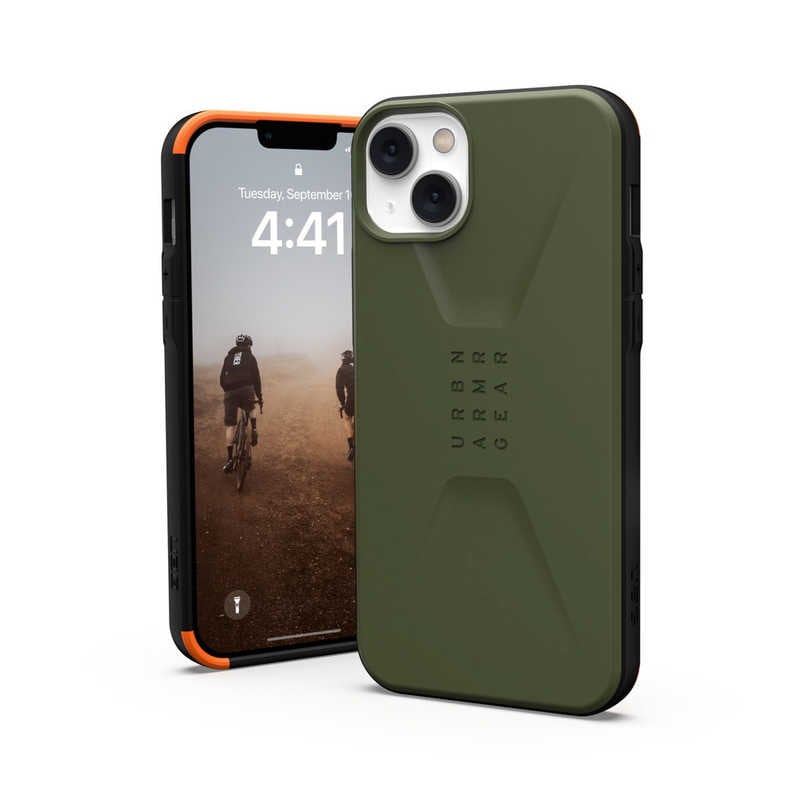 UAG　CIVILIAN オリーブ iPhone 14 Plus用　UAGIPH22LACOL