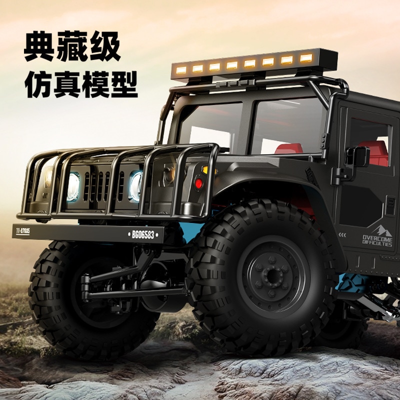 ラジコン四駆 クライミング IPX4 高速走行 リアルハマーH1モデルおもちゃ