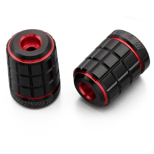 D37032 PREMIUM ZONE バーエンド ヤマハ(M6)用 BRICK レッド