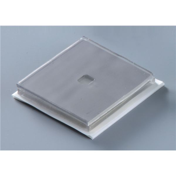 (6枚セット)耐震マット ゲル ステンレスサンド 家具転倒防止 シロクマ 日本製 50×50mm 厚さ6mm