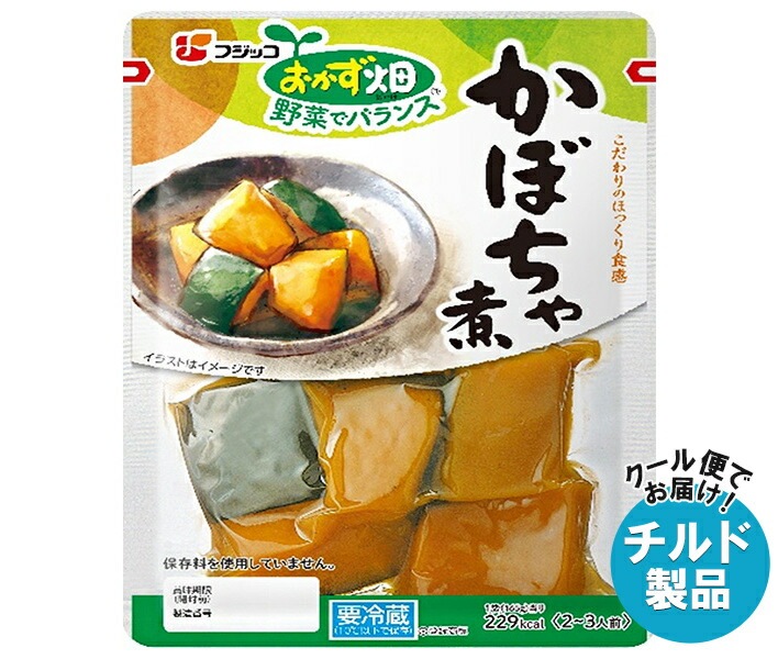チルド フジッコ おかず畑 かぼちゃ煮 165g＊10袋入＊(2ケース)