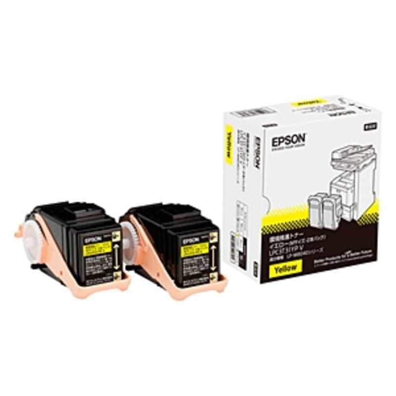 エプソン EPSON 純正環境推進トナー(イエロー2本パック) LPC3T31YPV