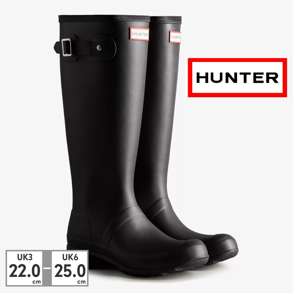 HUNTER レインシューズ レディース オリジナルツアー ブーツ WFT2210RMA ハンター 防水 軽量 天然ゴム