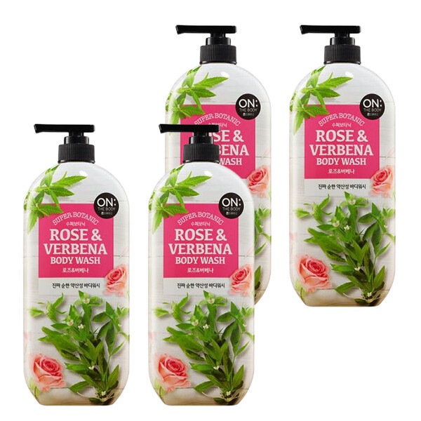 スーパーボタニック ローズ ボディウォッシュ 900g 4個