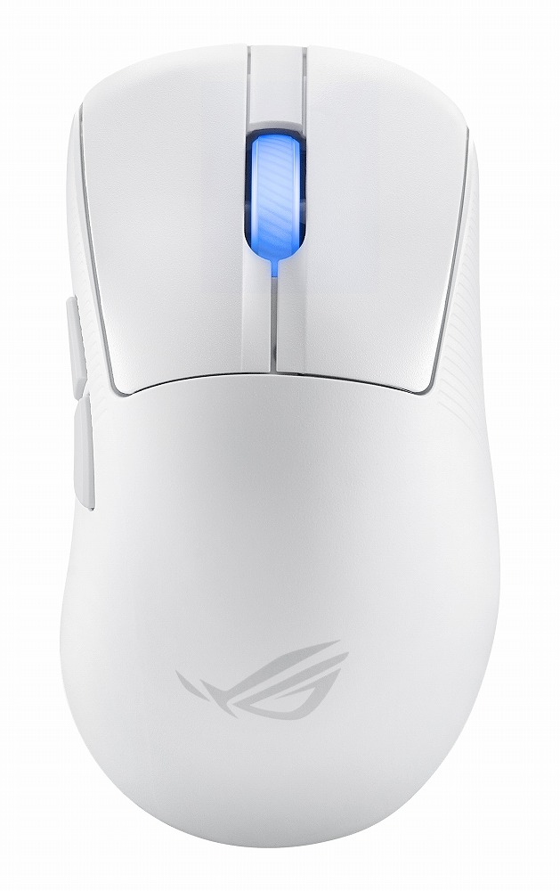 ASUS（エイスース） ROG Keris II Ace 軽量エルゴノミクス形状ゲーミングマウス（ホワイト） ROGKERIS2WLACEWHT