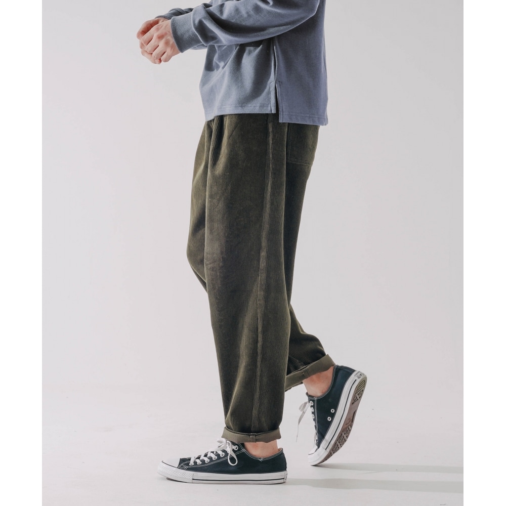 WV PROJECTチュロスコーデュロイバンディングパンツカーキブラウンCJLP7423 7,079円
