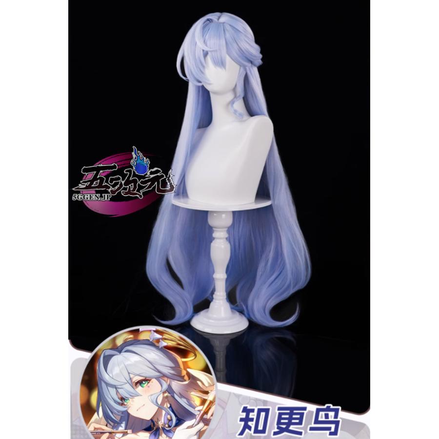 【新品限定】ウィッグ レディース ウィッグ コスプレ パーティー　崩壊スターレイル　コスプレ　崩スタ　ロビン　ウィッグ　イベント用品