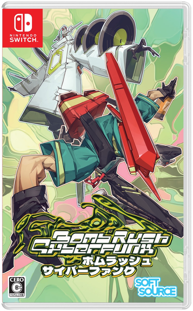 SOFT SOURCE 【Switch】Bomb Rush Cyberfunk HAC-P-A38GA NSW ボム ラッシュ サイバ-ファンク
