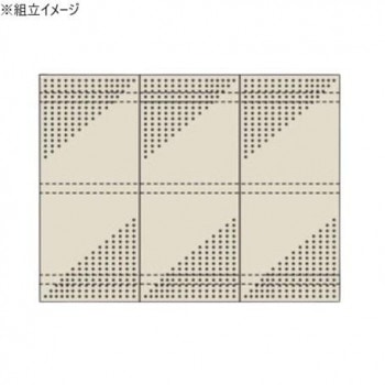 サカエ パンチングウォールシステム スチール製 1755x1443mm PO-603HN