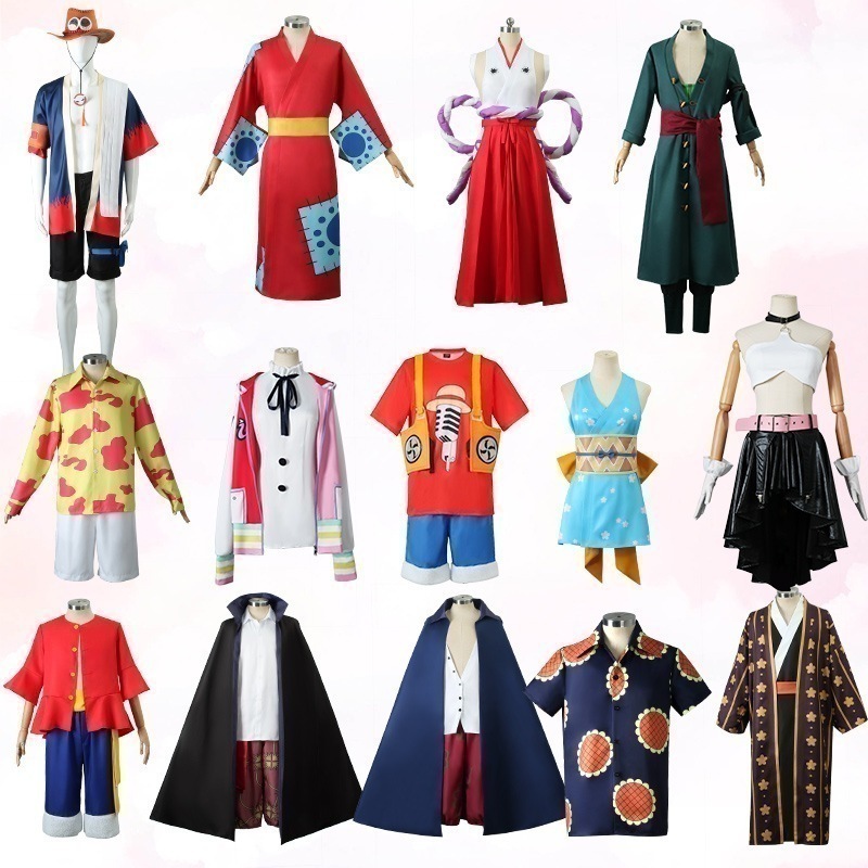 ワンピースコスプレ服ワンピースred剧场版世界歌姫ウタウタコスプレ衣装ジャケット