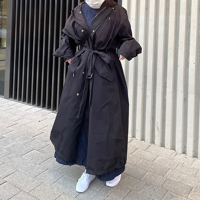 男女共用 オーバーフィット ミリタリー パーカー コート 9,171円