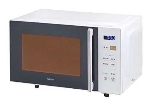 [山善] 電子レンジ 18L 単機能 ヘルツフリー フラットテーブル オートメニュー4種類 全国対応 タイマー機能 チャイルドロック搭載 ホワイト PRW-F180(W)