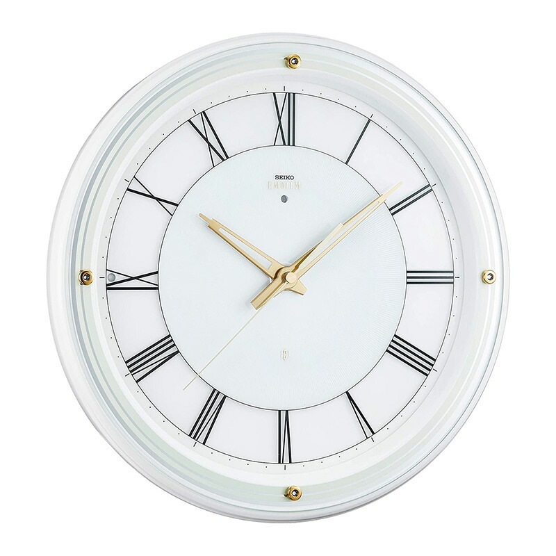 [SEIKO EMBLEM] セイコーエンブレム 掛時計 HS550W セイコー クロック インテリア 電波クロック