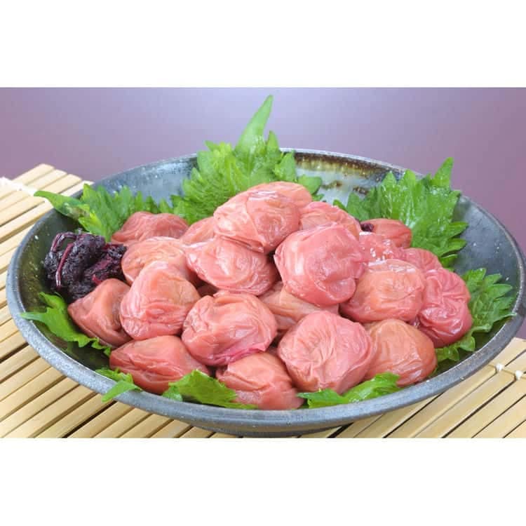 和歌山 紀州南高梅 昔風味 しそ入 500g2 離島は配送不可 2810049 お歳暮 お中元 お土産 ご進物 ギフト 贈り物に最適