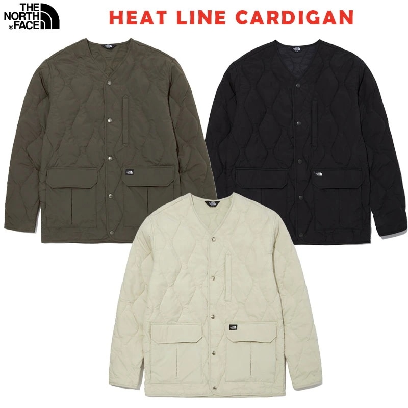 韓国正規品保証 関税負担なし NJ3NN02A HEAT LINE CARDIGANデイリー 基本 着装 男子 女子 人気 韓国 ファッション 男女共用 アウトドア