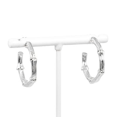 Qoo10] Tiffany バンブー ピアス シルバー925 約9.