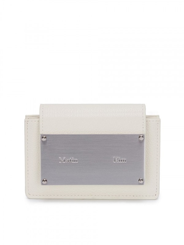 ACCORDION WALLET IN WHITE