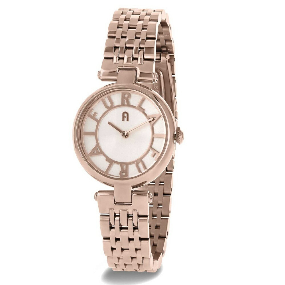 フルラ 腕時計 レディース ブランド ピンクゴールド ステンレス ブレスレット ジェネシ ゴールド文字盤 時計 シンプル かわいい おしゃれ 大人 女性 女友達 母 妻 彼女 お祝い 記念日 贈り物