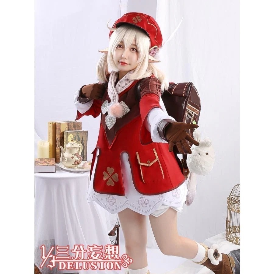 【三分妄想13Delusion】原神 Genshin クレー Klee コスプレ衣装 コスチューム134