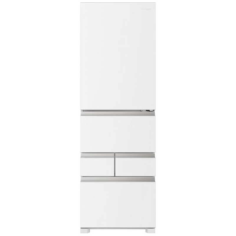 ハイセンス　冷蔵庫 5ドア 450L 右開き セレクトチルド室 真ん中野菜室 幅59.8cm シルクホワイト　HR-DC450KW（標準設置無料）