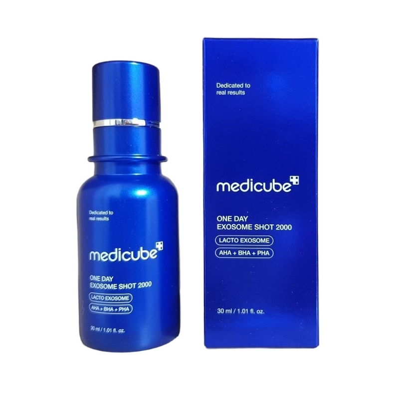 メディキューブエクソソームショットゼロワンデー毛穴アンプル2000×ワンデークリームミニプレゼント
