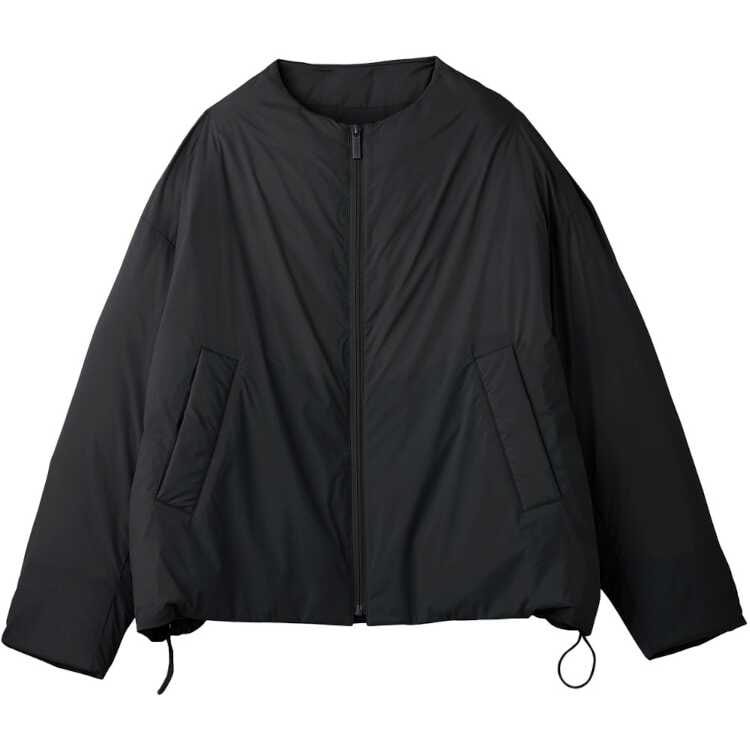 ハイロフトダウンジャケット（レディース） L ブラック #DC323307-K