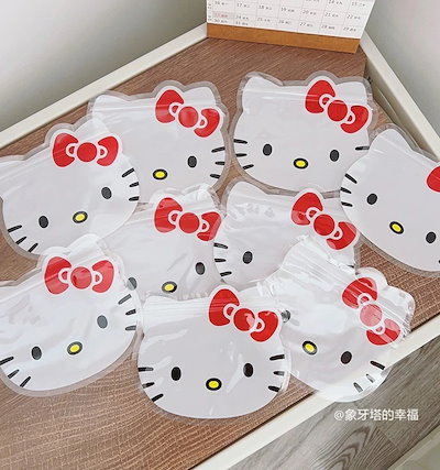 ハローキティ ジップロック10個 Hello Kitty ジップロック 10枚入 140mm x 200mm - メルカリ