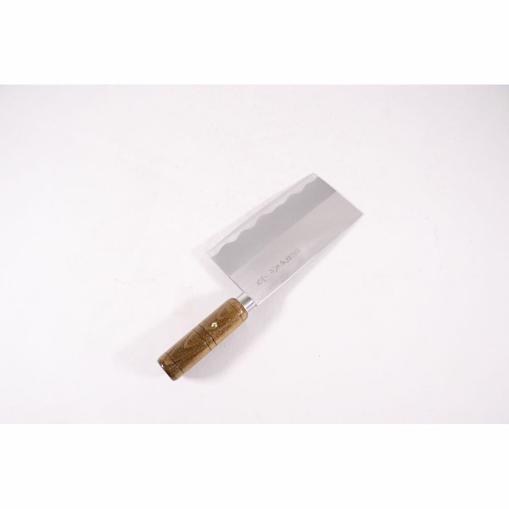 （まとめ買い）カンダ 関鍔蔵作 丸木柄中華包丁 7インチ [x3]