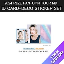 ( ID CARD+DECO STICKER SET）2024 RIIZE FAN-CON TOUR RIIZEING DAY OFFICIAL MD