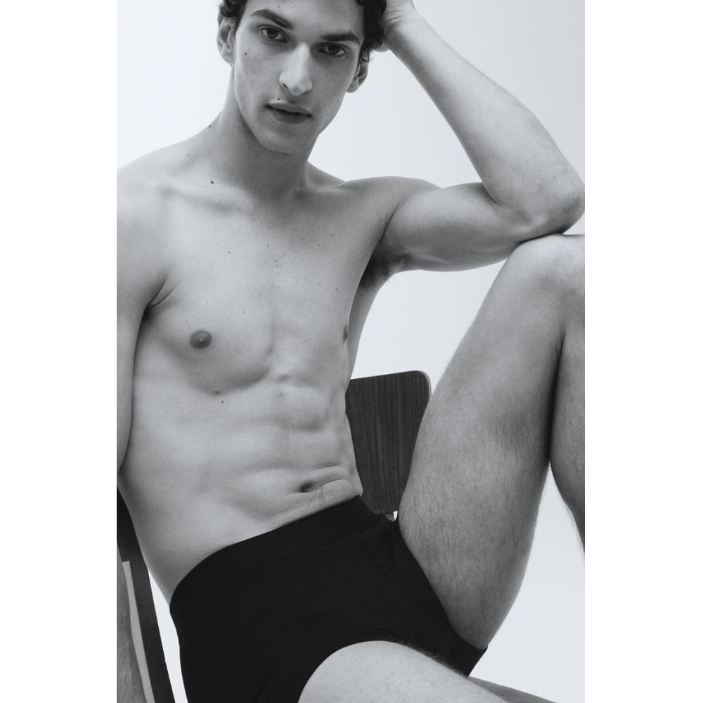 H&M ドローストリング 5本セットブラック