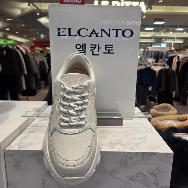 HC06 ホワイトクッション5cm女性スニーカー lcws23u61335 (45016227)