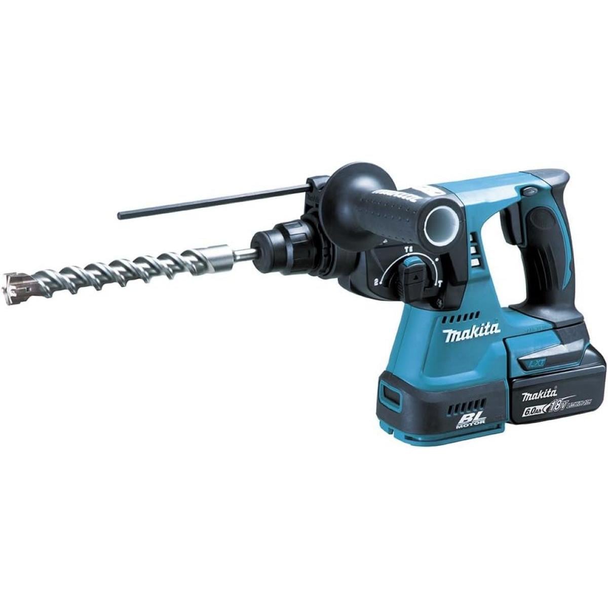 マキタ(makita) 24mm充電式ハンマドリル HR244DRGX(6.0Ah)　バッテリー×2・充電器・ケース付 ビット別売 49,680円
