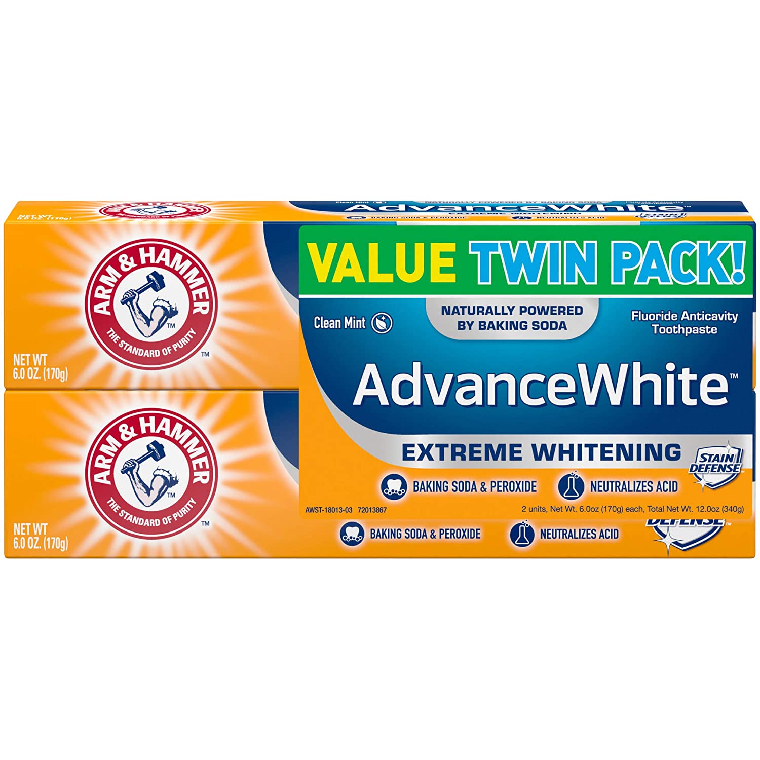 Arm Hammer Advance White Extreme Whitening with St