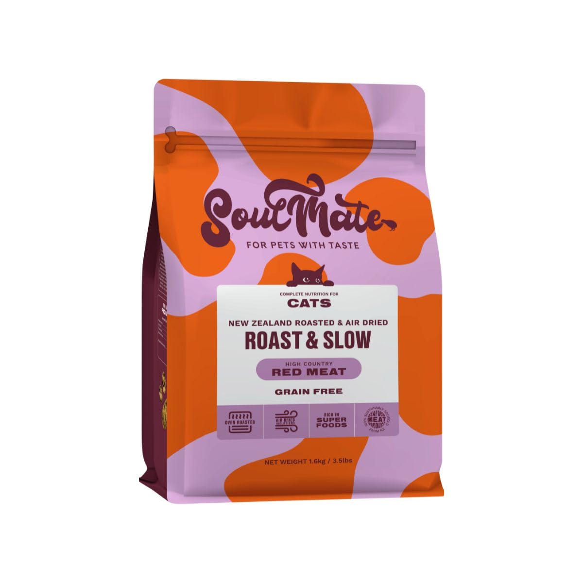 ソウルメイト キャット ベイクド＆エアドライフード レッドミート １．６ｋｇ