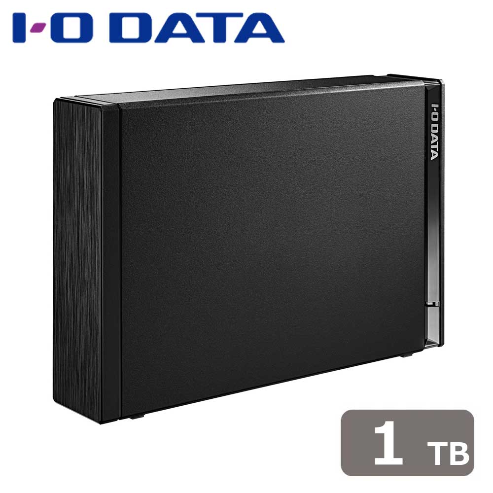 アイ・オー・データ機器I-O DATA USB 5Gbps（USB 3.2 Gen1）対応 テレビ録画＆パソコン両対応 外付けハードディスク 1TB (ブラック) HDDUT1KB