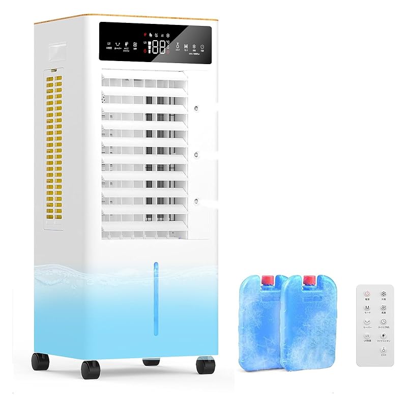 即納：冷風扇 冷風機【2025年新登場＆12L大容量＆3段階風量切替】冷風扇風機 強力冷風 首振り 左右自動60・上下手動120風向調節可 3段階風量切替 3つモード 時間タイマー切/入設定 マイ 10,900円