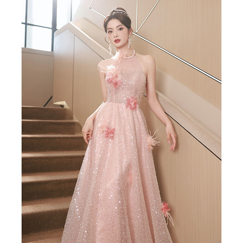 ドレス イブニングドレス女性2023新型気品ワンピース-88