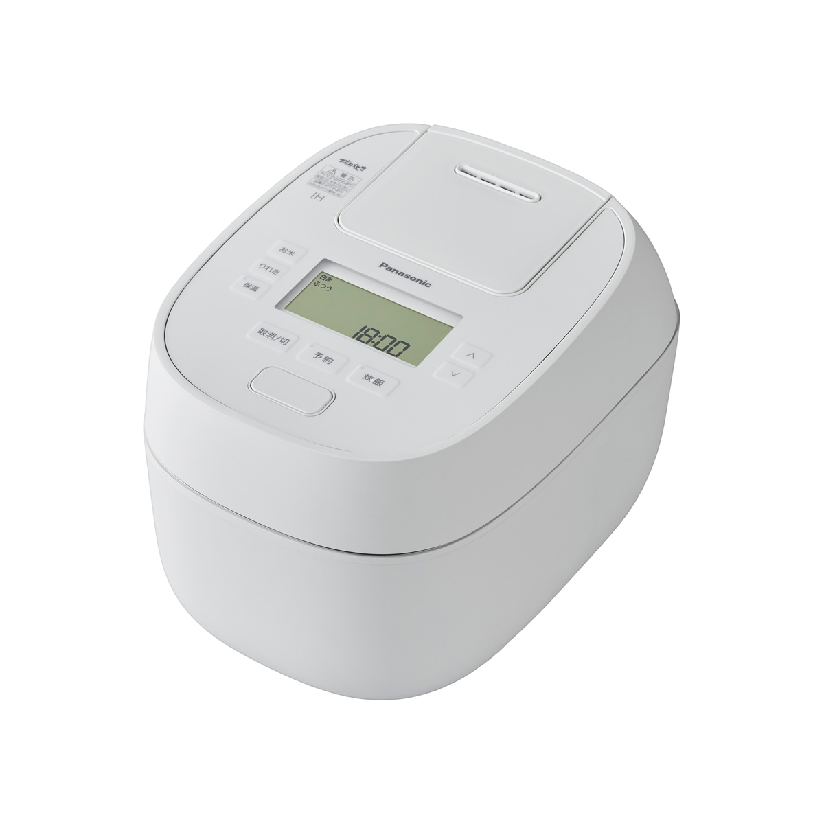 パナソニック SR-N510D-W 可変圧力IHジャー炊飯器（5.5合炊き）　ホワイト SRN510DW