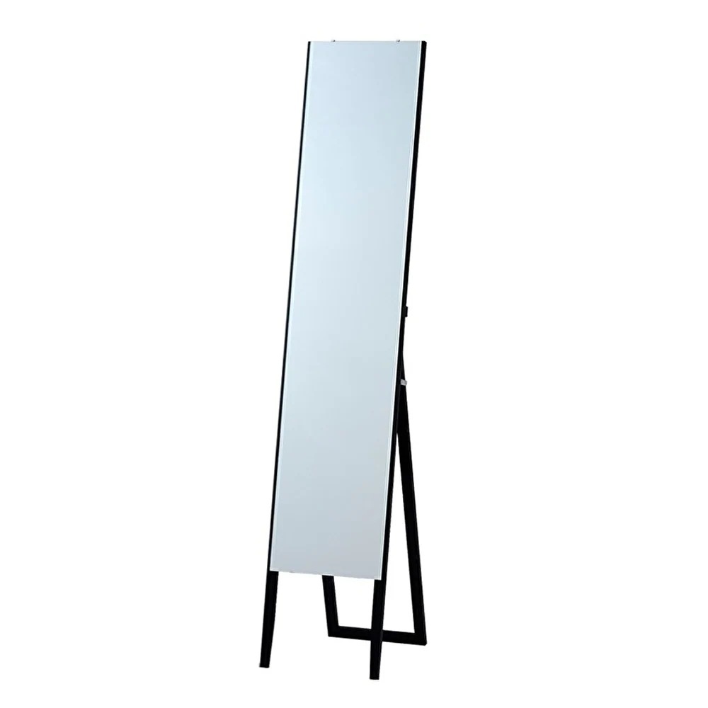 ウィルリミテッド ノンフレームスタンドミラー MS-30 鏡 かがみ スタンドミラー みらー 安全 シンプル 衣装鏡