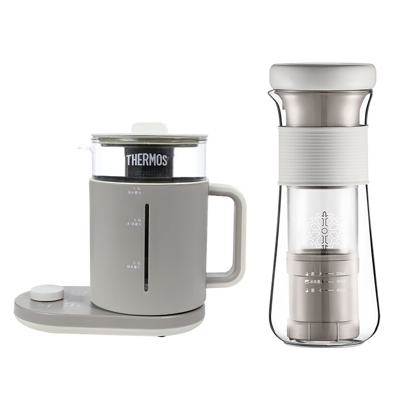 【京東供給】【急速出荷】[最安値] ヘルスポットティーポット24時間タイマーケトル ティーインフューザー付きガラス電気ケトルスマート恒温電気ケトル1.2LEHA-1613E-B 4,648円