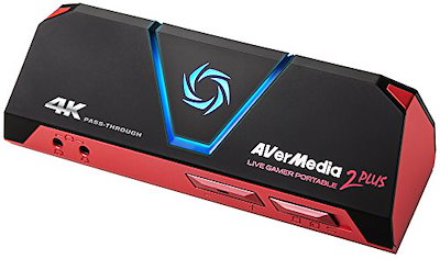 他サイト： AVerMedia HDMI usb Live Gamer Portable 2 PLUS AVT-C878 PLUS [4Kパススルー対応 ゲームの録画・ライブ配信用キャプチャーデバイス] DV47の商品画像