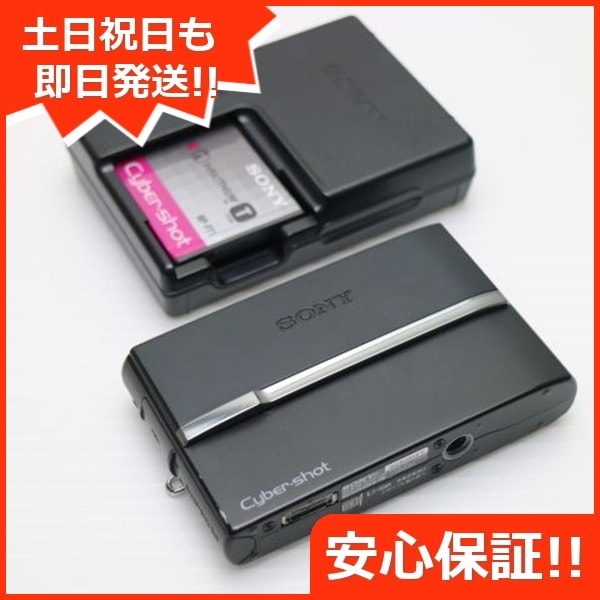 美品 Cyber-shot DSC-T9 ブラック SONY デジカメ 5