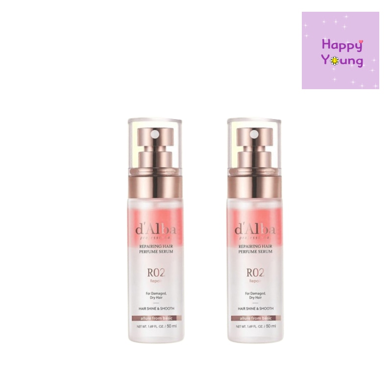 【サロン級ケア】プロフェッショナルリペアリングヘアパフュームセラム 50ml+50ml/コシ/ローズ/髪の香水/ヘアパヒューム/霧噴射/ヘアミスト/ヘアケア