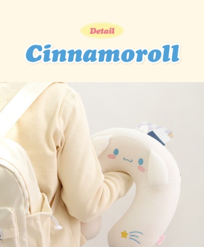 サンリオ シナモロール メモリーフォーム枕 Travel 韓国人気 かわいい 韓国インテリア