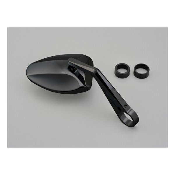 ミラー バーエンドミラー フェッララ/ブラック 別売バーエンドミラーアダプター必要 D96695